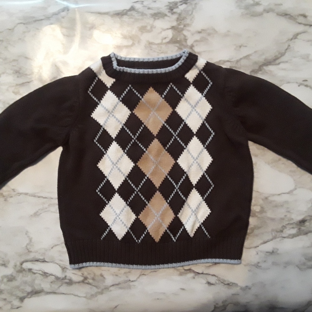 18 Month Boys Argyle Sweater